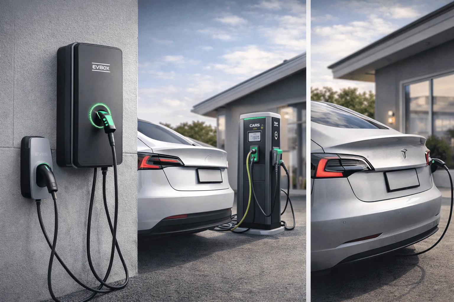 Auto punjači za električne automobile AC/DC - EV punjači