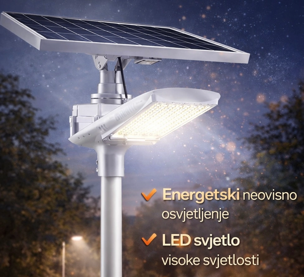 LED solarna rasvjeta i reflektori